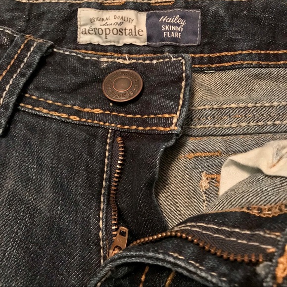 Aeropostale 5/6L Skinny Flare Jeans - Picture 2 of 5
